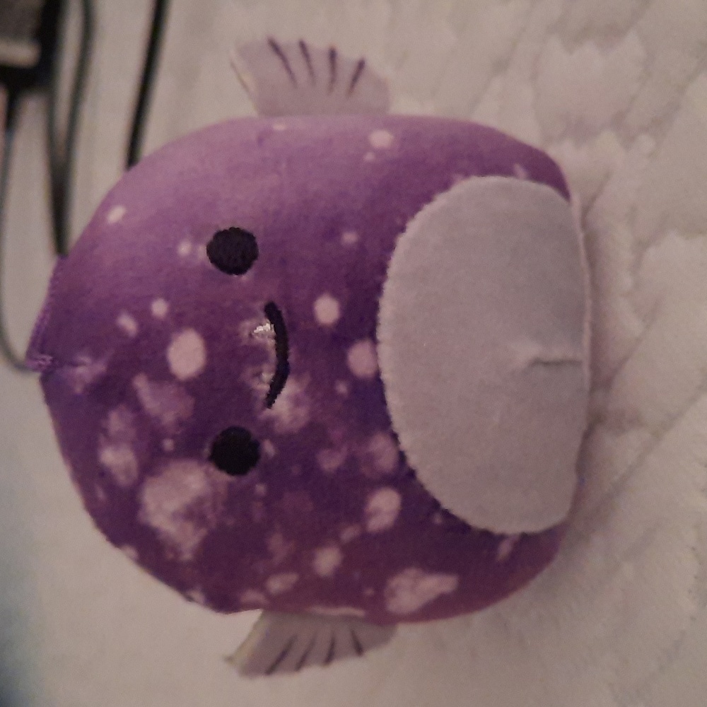 Squishmallow Easton the Anglerfish Micromallow No Tush Tag